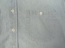 他の写真2: 80'S WORKN' SPORT 三角タグ コットン100% シャンブレーシャツ ブルー USA製 (VINTAGE)