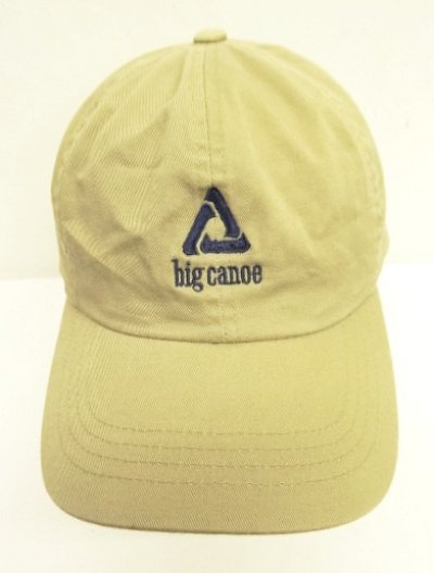 画像2: BIG CANOE 6パネル ベースボールキャップ ベージュ (USED)