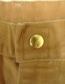画像2: 70'S CARHARTT プリントタグ トップスナップボタン ダブルニー ダックペインターパンツ ブラウン SCOVILLジップ USA製 (VINTAGE) (2)