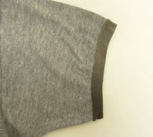 他の写真2: 70'S BOURBON STREET シングルステッチ 半袖 リンガー Tシャツ ヘザーグレー (VINTAGE)