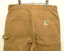 他の写真3: 70'S CARHARTT プリントタグ トップスナップボタン ダブルニー ダックペインターパンツ ブラウン SCOVILLジップ USA製 (VINTAGE)