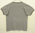画像4: 70'S BOURBON STREET シングルステッチ 半袖 リンガー Tシャツ ヘザーグレー (VINTAGE) (4)