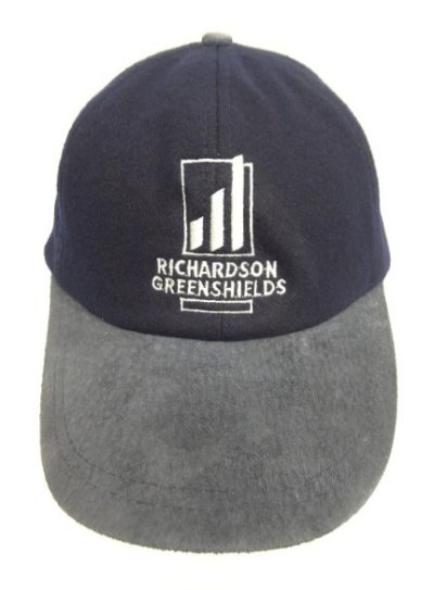 画像2: RICHARDSON GREENSHIELDS 6パネル レザー/ウール ベースボールキャップ ネイビー (USED)