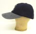 画像3: RICHARDSON GREENSHIELDS 6パネル レザー/ウール ベースボールキャップ ネイビー (USED) (3)