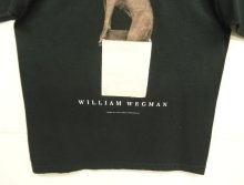 他の写真3: 90'S WILLIAM WEGMAN "IN THE BOX" FOTOFOLIO シングルステッチ 半袖 Tシャツ ブラック USA製 (MINT CONDITION)