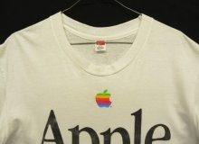 他の写真1: 80'S APPLE シングルステッチ 半袖 Tシャツ ホワイト USA製 (VINTAGE)