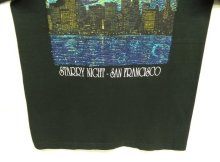 他の写真3: 90'S VINCENT VAN GOGH "STARRY NIGHT - SAN FRANCISCO" シングルステッチ 半袖 Tシャツ ブラック USA製 (MINT CONDITION)
