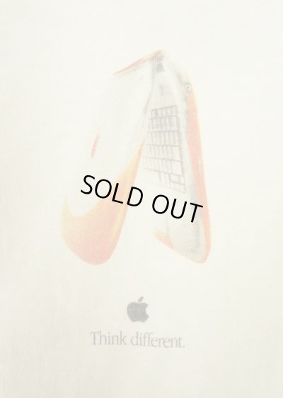 画像5: 90'S APPLE "THINK DIFFERENT" 両面プリント 半袖 Tシャツ ホワイト (VINTAGE)