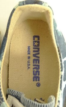 他の写真2: 90'S CONVERSE "ALL STAR LO" キャンバス スニーカー ブルーカモ USA製 箱付き (DEADSTOCK)