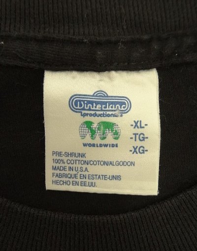 画像2: 90'S JERRY GARCIA シングルステッチ 半袖 Tシャツ ブラック USA製 (VINTAGE)