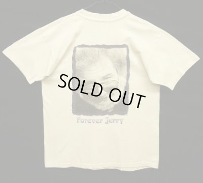 画像1: 90'S GRATEFUL DEAD "FOREVER JERRY" シングルステッチ 半袖 Tシャツ オフホワイト USA製 (VINTAGE)