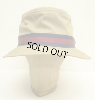 画像2: 80'S LL Bean リボンベルト付き ポークパイハット タン USA製 (DEADSTOCK)
