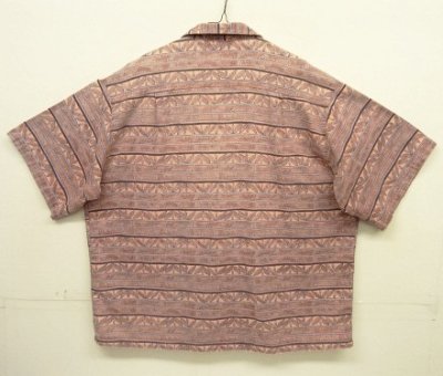 画像3: 90'S PATAGONIA "ヤシの木タグ" コットン 半袖 オープンカラーシャツ 総柄 (VINTAGE)