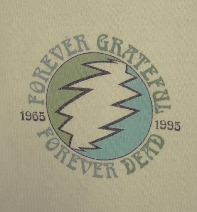 画像6: 90'S GRATEFUL DEAD "FOREVER DANCIN" 半袖 Tシャツ オフホワイト (VINTAGE)