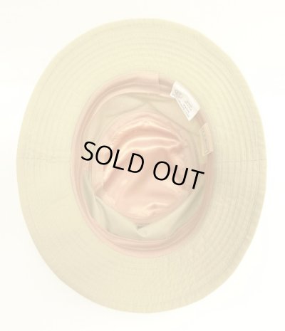 画像4: 80'S LL Bean リボンベルト付き ポークパイハット タン USA製 (DEADSTOCK)