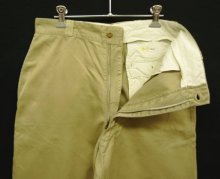 他の写真1: 60'S アメリカ軍 US ARMY コットン100% チノパンツ RAPID製アルミジップ (VINTAGE)