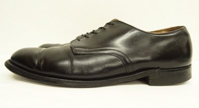 画像2: 70'S アメリカ軍 US NAVY レザーソール サービスシューズ (VINTAGE)