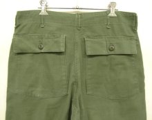 他の写真3: 70'S アメリカ軍 US ARMY "OG107" コットンサテン ベイカーパンツ W34L31 (VINTAGE)