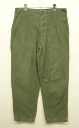 70'S アメリカ軍 US ARMY "OG107" コットンサテン ベイカーパンツ W34L31 (VINTAGE)