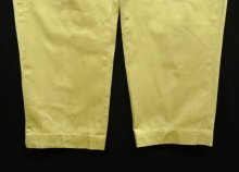 他の写真2: 70'S アメリカ軍 US ARMY コットン100% チノパンツ RAPID製ブラスジップ (VINTAGE)