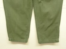 他の写真2: 70'S アメリカ軍 US ARMY "OG107" コットンサテン ベイカーパンツ W34L31 (VINTAGE)