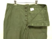 他の写真1: 70'S アメリカ軍 US ARMY "OG107" コットンサテン ベイカーパンツ W36L31 (VINTAGE)