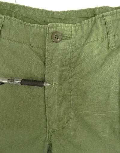 画像6: 60'S アメリカ軍 US ARMY "JUNGLE FATIGUE" カーゴパンツ S-SHORT (VINTAGE)