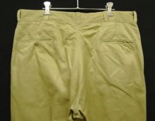 他の写真3: 70'S アメリカ軍 US ARMY コットン100% チノパンツ RAPID製ブラスジップ (VINTAGE)