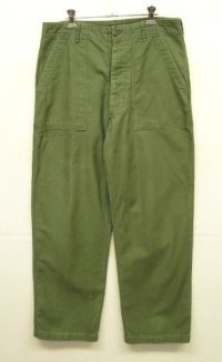 60'S アメリカ軍 US ARMY "OG107" コットンサテン ベイカーパンツ (VINTAGE)