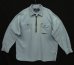 画像1: 90'S RALPH LAUREN "POLO SPORT" ハーフジップ チンスト＆マチ付き 長袖 シャンブレーシャツ ririジップ (VINTAGE) (1)