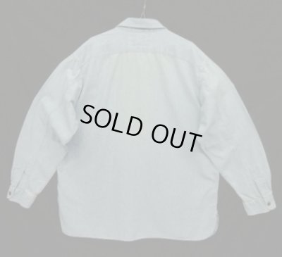 画像7: 90'S RALPH LAUREN "POLO SPORT" ハーフジップ チンスト＆マチ付き 長袖 シャンブレーシャツ ririジップ (VINTAGE)