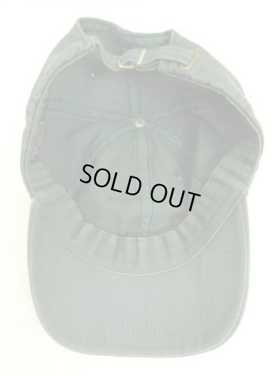 画像5: 90'S RALPH LAUREN ロゴ刺繍 ベースボールキャップ グリーン USA製 (VINTAGE)