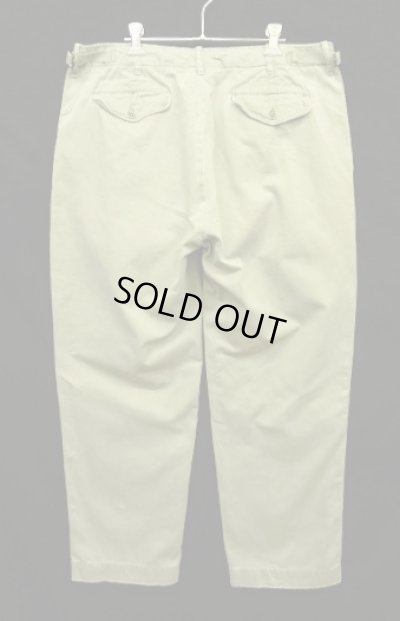 画像5: 90'S RALPH LAUREN ウエストアジャスター付き ミリタリーパンツ カーキ (VINTAGE)
