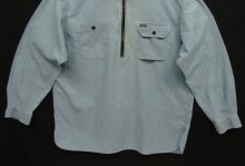 他の写真3: 90'S RALPH LAUREN "POLO SPORT" ハーフジップ チンスト＆マチ付き 長袖 シャンブレーシャツ ririジップ (VINTAGE)
