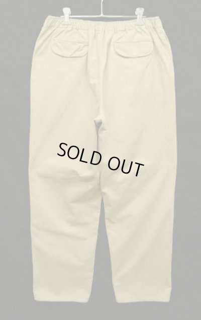 画像3: 90'S RALPH LAUREN 三角タグ ウエストゴム入り イージーチノパンツ ベージュ USA製 (VINTAGE)