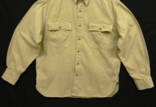 他の写真3: 90'S RALPH LAUREN "POLO SPORT" ステンシル マチ付き 長袖 ワークシャツ ベージュ (VINTAGE)