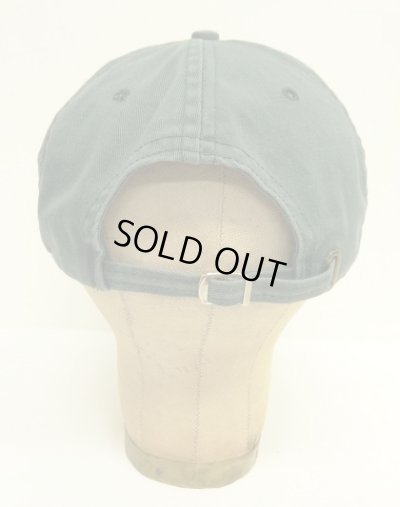 画像4: 90'S RALPH LAUREN ロゴ刺繍 ベースボールキャップ グリーン USA製 (VINTAGE)