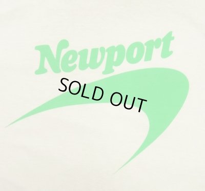 画像3: 80'S NEWPORT シングルステッチ 半袖 Tシャツ ホワイト USA製 (DEADSTOCK)