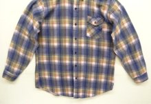 他の写真3: 80'S SEARS プリントフランネル ワークシャツ チェック柄 (VINTAGE)