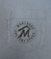 画像5: 90'S MARLBORO シングルステッチ ポケット付き 半袖 Tシャツ ブルー (VINTAGE) (5)
