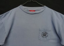 他の写真1: 90'S MARLBORO シングルステッチ ポケット付き 半袖 Tシャツ ブルー (VINTAGE)