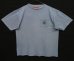 画像3: 90'S MARLBORO シングルステッチ ポケット付き 半袖 Tシャツ ブルー (VINTAGE) (3)