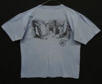90'S MARLBORO シングルステッチ ポケット付き 半袖 Tシャツ ブルー (VINTAGE)