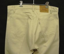 他の写真3: 80'S LEVIS 505 白タブ カツラギ オフホワイト W38L30 USA製 (VINTAGE)