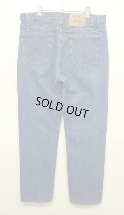 画像3: 90'S LEVIS 505 デニム インディゴ W34L30 USA製 (VINTAGE)