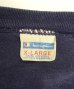 画像2: 70'S CHAMPION "N/D" バータグ シングルステッチ 半袖 Tシャツ ネイビー USA製 (VINTAGE) (2)