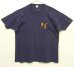 画像1: 70'S CHAMPION "N/D" バータグ シングルステッチ 半袖 Tシャツ ネイビー USA製 (VINTAGE) (1)