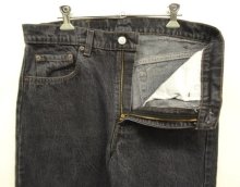 他の写真1: 80'S LEVIS 505 デニム 先染めブラック W34L30 USA製 (VINTAGE)