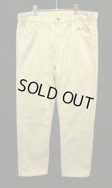 80'S LEVIS 505 白タブ カツラギ オフホワイト W38L30 USA製 (VINTAGE)