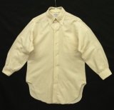 60'S BROOKS BROTHERS "MAKERS" 6ボタン オックスフォード BDシャツ 生成り USA製 (VINTAGE)